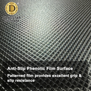 Contreplaqué noir antidérapant avec film protecteur, noyau en eucalyptus, colle phénolique WBP, contreplaqué pour plancher de remorque - Product Image 4