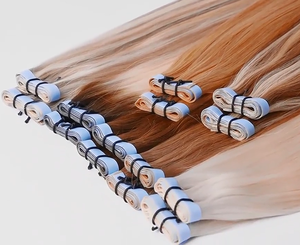 Extensiones de cabello con cinta invisible sin costuras de alta calidad con calidad de cabello humano. - Product Image 6