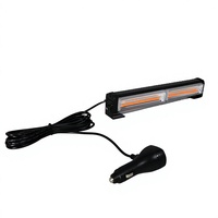 Hochsichtbare 12-Zoll Amber COB Slim Stroboskop-Leuchte Neu 3-Modus Verkehrs- und Notfall-Warnblinkleuchte Tesla Auto-Lichtzubehör