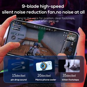 Refroidisseur de téléphone 2026 Fashion MEMO DLA6 Nut Streamer pour diffusion en direct et jeux - Product Image 6