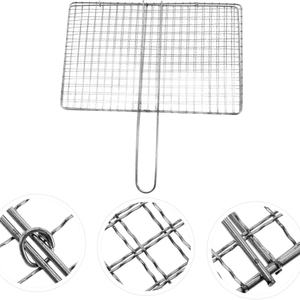 Chất lượng cao 15-70cm thép không gỉ 304 BBQ nướng lưới nướng thịt nướng dây lưới Bảng điều chỉnh cần thiết BBQ công cụ - Product Image 3