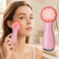 Brosse nettoyante faciale en silicone certifiée CE RoHS, nettoyage en profondeur, exfoliant pour le visage, appareil de nettoyage facial chauffant imperméable