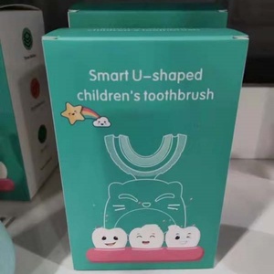 แปรงสีฟันไฟฟ้าสำหรับเด็กโซนิค 3 โหมด IPX7 แปรงสีฟันไฟฟ้าสำหรับเด็กกันน้ำพร้อมแปรงสีฟันรูปตัว U สำหรับเด็ก 1-15 ปี - Product Image 2