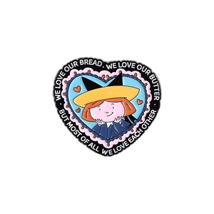 Spilla in lega carina piccola strega-spilla in stile giapponese e coreano per accessori per Outfit versatili, regalo all'ingrosso - Product Image 6