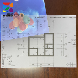 Giá tốt nhất dự thảo Mylar Truy Tìm phim CuộN đôi Matte cho CAD kỹ thuật in laser vật liệu - Product Image 1