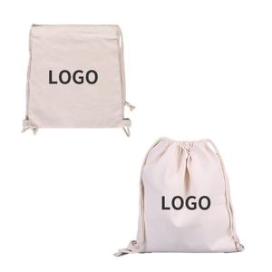 Bolsas con Cordón de Algodón y Lona, con Logotipo Personalizado, para Cursos de Formación Cultural y Creativa, Publicidad - Product Image 1