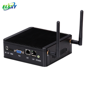Mini PC ELSKY Thin Client NANO PC con J1900 Quad Core 2.0GHz, 1/2 1000LAN, 4 USB/6USB y 2COM (Opción J1800), CE ISO EPR - Product Image 1