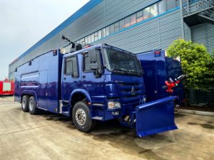 Produits bon marché Howo 6*4 Mini véhicule de pompier à haute pression multifonctionnel camion-citerne à eau camion de pompiers - Product Image 5