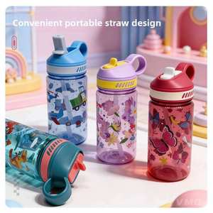 Mini <span class=keywords><strong>Vaso</strong></span> Antiderrames para Niños con Diseño de Dibujos Animados, Boquilla Plegable, Opciones de Color, Logotipo y Empaque Personalizados - Product Image 5