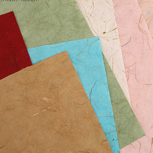 Papel de Cáñamo de Color 2026, Papel de Textura de Fibra de Cáñamo para Envolver Flores, Papel de Seda de Cáñamo Desgarrable a Mano - Product Image 3