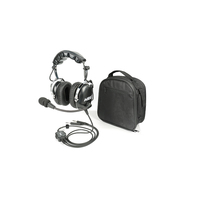Headset Khusus RayTalk PH-100 PNR Peredam Kebisingan Dual Plug untuk Pilot Penerbangan Harga Pabrik Sesuai Pesanan