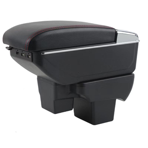 2023 Volkswagen <span class=keywords><strong>Polo</strong></span> auto bracciolo centrale Console USB ricarica portabicchieri doppio strato supporto braccio di stoccaggio - Product Image 1