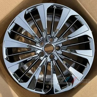 Jantes en alliage d'aluminium monobloc forgées personnalisables EZW 5x120/5x114.3 chromées pour BMW, Mercedes, Porsche, Toyota, Volkswagen, Audi