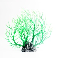 Arbre corallien artificiel, plante aquatique, ornement souple, décoration d'aquarium, aménagement de bassin pour poissons, prix bas, vente en gros