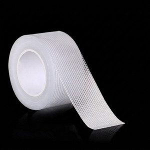 Customized OEM Double Sided PE Fiber Grid Nano Transparent Seamless Adhesive Sticker Hot Melt Acrylic Waterproof Masking 1mm/2mm - Product Image 1