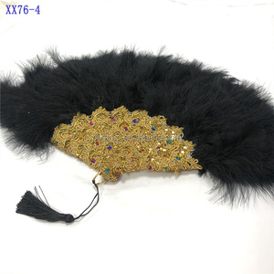 XX76 boda, pluma ventilador novia elegante <span class=keywords><strong>de</strong></span> los Fans <span class=keywords><strong>de</strong></span> <span class=keywords><strong>encaje</strong></span> rosa no plegable tiro foto accesorios <span class=keywords><strong>para</strong></span> decoración <span class=keywords><strong>de</strong></span> la boda - Product Image 4