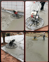 Herramienta de Acabado de Concreto Duradera, Allanadora de Concreto Tipo Helicóptero para Construcción de Carreteras, Máquina de Alta Calidad con Motor de Alto Rendimiento para Pisos de Concreto