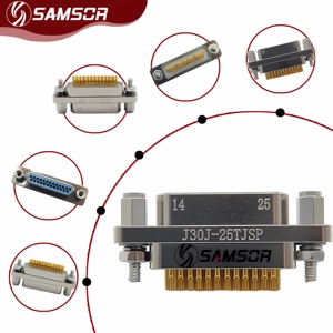 Factory Price Welding <strong>Socket</strong> J30J-25TJSP Rectangular Electrical Connector Micro Rectangular <strong>Plug</strong> <strong>Socket</strong> - Product Image 3