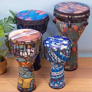 Оптовая продажа детских барабанов для начинающих 8,5 дюймов Djembe Африканский барабан