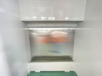 Cabine de peinture électrostatique à rideau d'eau pour protection environnementale XCWDTDR, équipement de pulvérisation de peinture en poudre pour moteurs