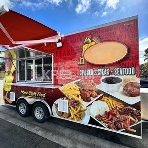 2025 Custom Small Standard Concession Fast Trucks Mobile Food Fully Equipped Catering Trailer - Product Image 5