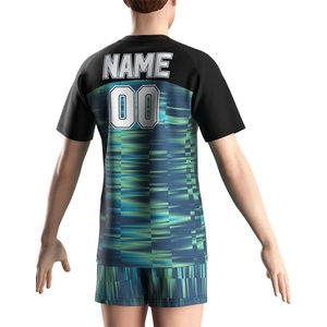 Maillot de sport personnalisé pour hommes, col rond, pour musculation, rugby, entraînement, blanc - Product Image 6