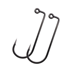 Anzuelos de Pesca Sk-02 Serie 2x Strong 9260, Cabeza Plomada, Anzuelos Simples con Barbilla, Níquel Negro, 90 Grados - Product Image 1