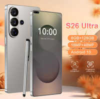Smartphone Android 5G LTE S26 Ulxxx en gros, version globale 1 To, résolution d'écran 4K, appareil photo arrière 108MP, téléphone portable espagnol
