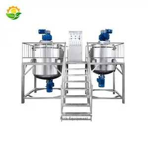 Good Quality Multi-function Manufacturing Plant Detergent Chemical Reaction Kettle Hand Wash Liquid Soap Making Machine