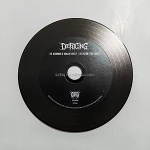 Vinyl सीडी प्रतिकृति Vinyl सीडी डिस्क डिस्क संगीत रिकॉर्ड दोहराव मुद्रण के साथ कस्टम पैकेजिंग