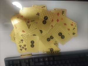 Barajas de Póker Personalizadas de Papel de 310 g/m², Pequeñas, de Lujo, Impresión Premium, Juego de Barajas Dobles Españolas de Lujo en Oferta - Product Image 6