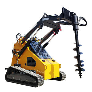 Chargeuse compacte à moteur diesel avec perceuse à tarière à vendre - Product Image 2