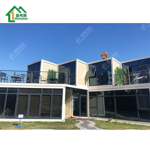 Extérieur luxe avancée transportable préfabriqué modulaire en verre cadre en acier élégant bureau de <span class=keywords><strong>jardin</strong></span> - Product Image 4