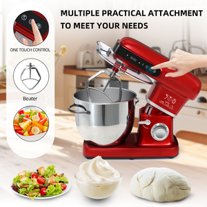 Batteur sur socle numérique Cheftronic A02P 10L - 2200W, 9 vitesses, écran tactile LED et fonction Pulse, <span class=keywords><strong>appareil</strong></span> de <span class=keywords><strong>cuisine</strong></span> professionnel - Product Image 3
