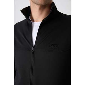 Ensemble de survêtement noir pour homme Hugo Air Jones - Vêtements de sport confortables en mélange de polyester et de coton pour un style de vie actif - Product Image 6