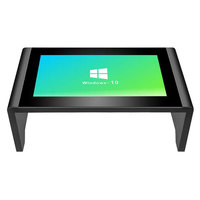 HONGNUO Pantalla táctil Android de 43 pulgadas Pantalla de publicidad LCD Mesa inteligente interactiva