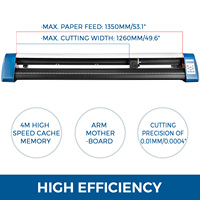 Máquina de plotter de corte de vinilo de ojo óptico Auto Contour 28/53