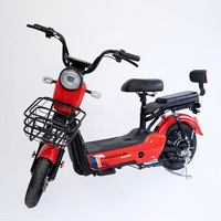 Vélo électrique transfrontalier en gros, réglable, à double phare, haute luminosité, trois vitesses, design monté sur cadre, longue autonomie