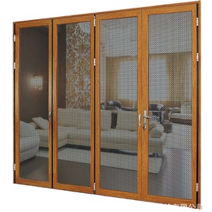 Sliding <b>Door</b> <b>Screen</b> Fiberglass Mesh Modern Design Insect Resistant Exterior Use Easy To Install - Product Image 1