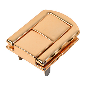 Hebilla cuadrada Xiang Hongbo 002, cierre metálico para bolsos, mecanismo de cierre para cajas de joyería - Product Image 4