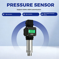 Capteur de pression différentielle numérique intelligent JZSensor en acier inoxydable IP65/IP67/IP68 4-20mA Silicium à diffusion RS485