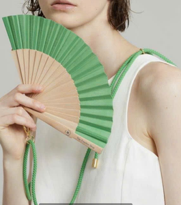 พัดไม้ไผ่ขนาดเล็ก 21 ซม. รุ่นขายดี QM พร้อมโลโก้สั่งทำพิเศษ - Product Image 6