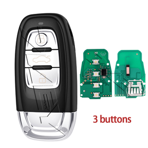 For Audi A4 A4L A5 A6 A7 A8 Q5 Half Smart <strong>Remote</strong> <strong>Key</strong> 315MHz/433MHZ/868Mhz <strong>Car</strong> <strong>Remote</strong> <strong>Key</strong> 754C/F/D Proximity Card <strong>Replacement</strong> - Product Image 5