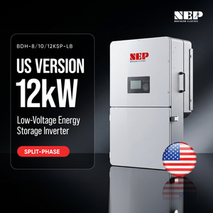 Convertisseur solaire hybride triphasé certifié <span class=keywords><strong>NEP</strong></span> UL 8kW 10kW 12kW avec garantie de 10 ans pour système de stockage d'énergie domestique - Product Image 1