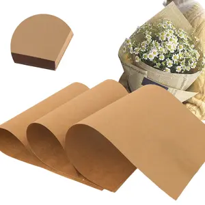 Mới đến nâu 80gsm Kraft Giấy Gói cho bao bì