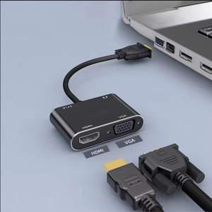 Cables y Accesorios de Uso Común, Adaptador VGA a HDTV de Aluminio 1080p, Convertidor VGA a HDTV con Puerto de Audio de 3.5mm y Puerto de Alimentación USB - Product Image 2