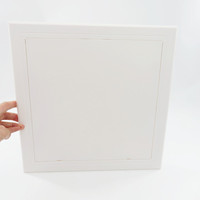 Panneau d'accès 300x300mm Panneau d'accès de plafond Trappe d'inspection en plastique pour salle de bain Plaque de plâtre Mur Chauffage Tuyau Câble de travail