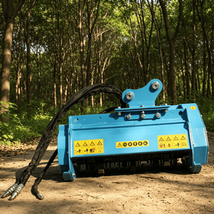 Reduzca los costos <span class=keywords><strong>de</strong></span> mano <span class=keywords><strong>de</strong></span> obra con el nuevo accesorio hidráulico para excavadora, triturador <span class=keywords><strong>de</strong></span> madera y procesador <span class=keywords><strong>de</strong></span> ramas manual para uso forestal, con certificación CE. - Product Image 1