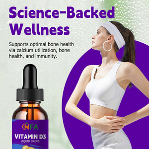 Premium High Vitamin D3 Liquid Drops with Vitamin D Support Optimal Bone Health Via Calcium Utilization Bone Health Liquid Drops - Product Image 4