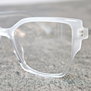 Monturas de Gafas Transparentes de Acetato, Montura Completa, Forma de Ojo de Gato, para Uso Diario en Adultos - Product Image 2